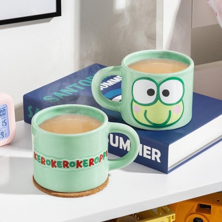 HELLO KITTY - Keroppi - Mug Gravé - 400ml 
