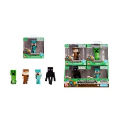 MINECRAFT - Display de Figurines 6cm - 4 Modèles - 12pc 2