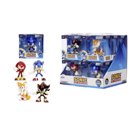 SONIC - Display de Figurines 6cm - 4 Modèles - 12pc - Wave 1 