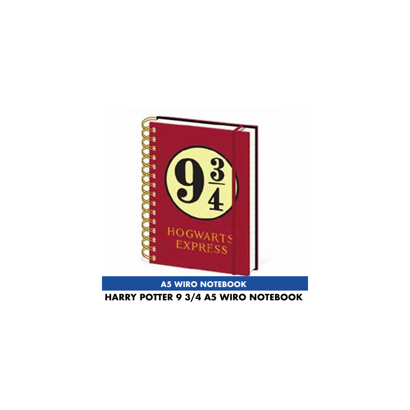 HARRY POTTER - 9 3/4 - Carnet de notes A5 