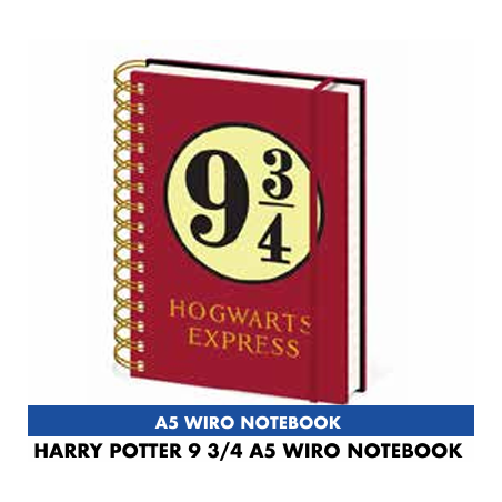 HARRY POTTER - 9 3/4 - Carnet de notes A5 