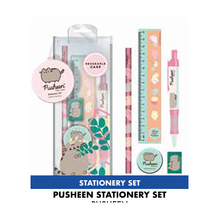 PUSHEEN - Set papeterie 