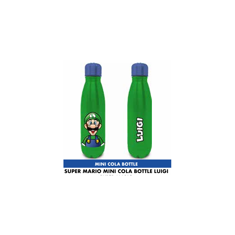 SUPER MARIO - Luigi - Mini Cola Bottle - 540 ml 