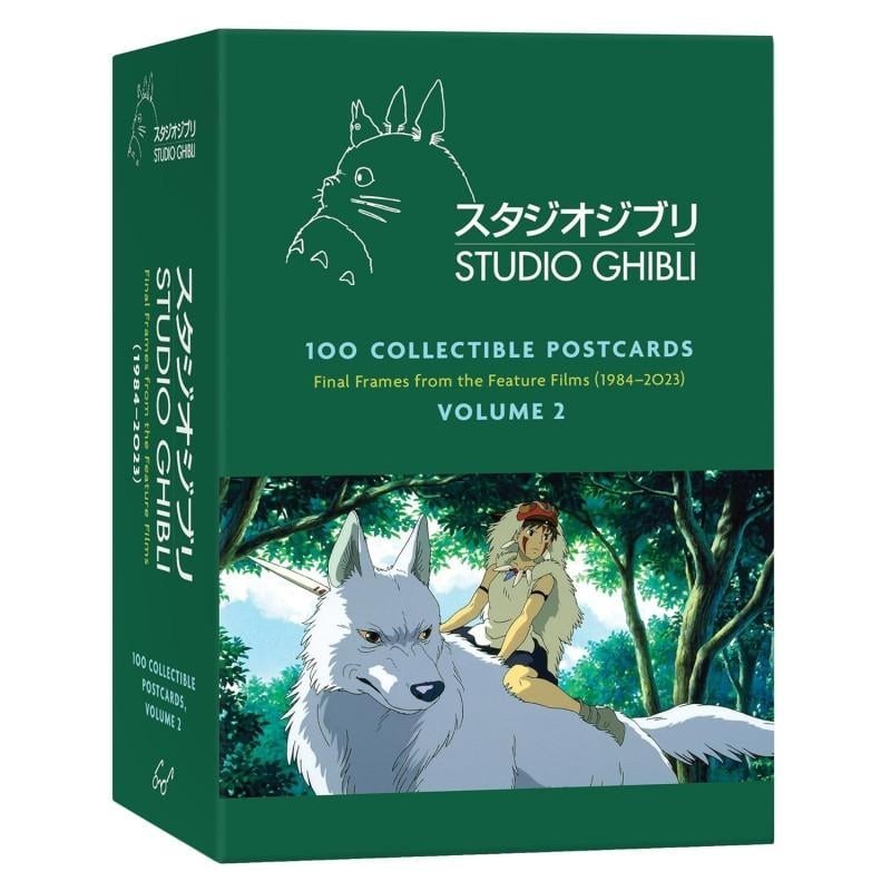 STUDIO GHIBLI - Serie 2 - Coffret 100 cartes postales de collection 