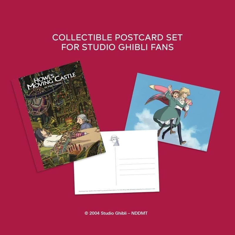 STUDIO GHIBLI - Le Château Ambulant - Collection 30 cartes postales 