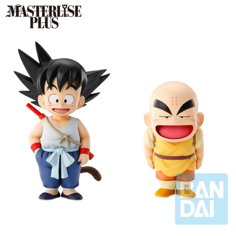 DRAGON BALL - Goku & Krillin -Fig. Son Goku Training Section 13 & 11cm 