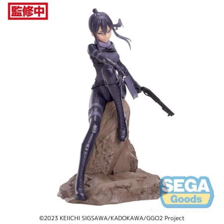 SWORD ART ONLINE GUN GALE ONLINE - Pitohui - Statuette Luminasta 20cm 