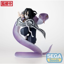 DEMON SLAYER - Obanai Iguro - Statuette Xross Link Anime 14cm 2