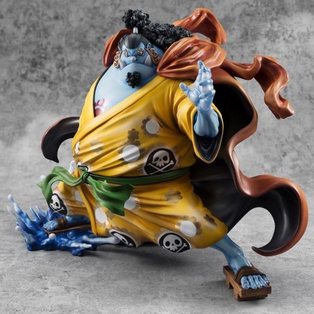 ONE PIECE - Jinbe - Statuettes P.O.P SA-Maximum "Limited Reprint" 25cm 