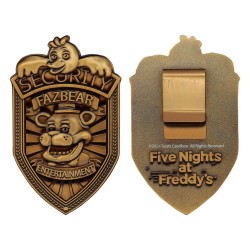 FIVE NIGHTS AT FREDDY'S - Replique Badge de Sécurité - Edition Limitée 2