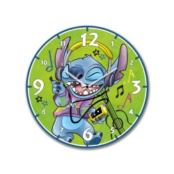 STITCH - Horloge Murale 35cm - Vert 2