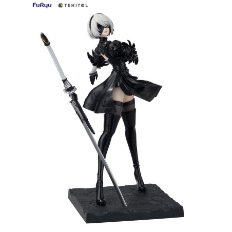 NIER AUTOMATA - 2B Ver1.1a - Statuette Tenitol 22cm 