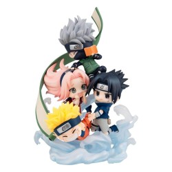 NARUTO SHIPPUDEN - Gather here, Team 7 - Statuette FigUnity 13cm 2