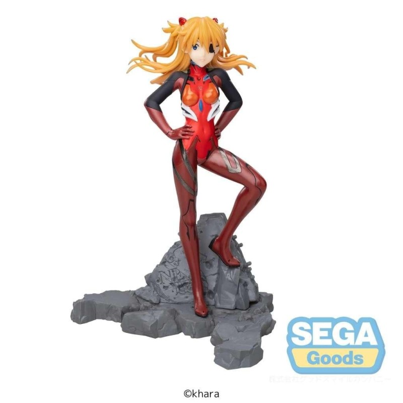 EVANGELION 3.0+1.0 - Asuka Shikinami - Statuette Luminasta 23cm 