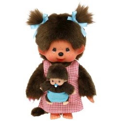 MONCHHICHI - Maman & Bébé - Peluche 20cm 2