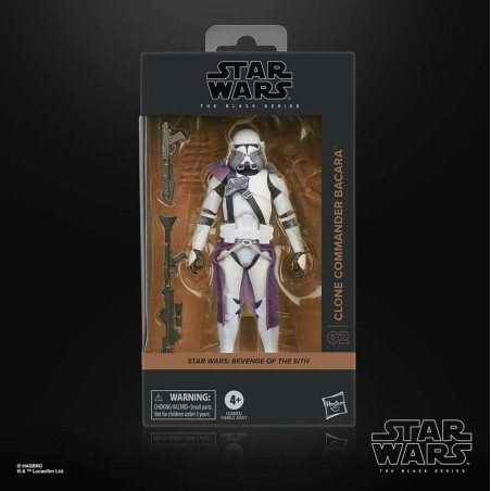 STAR WARS - Clone Commander Bacara - Black Series Figurine 15cm 