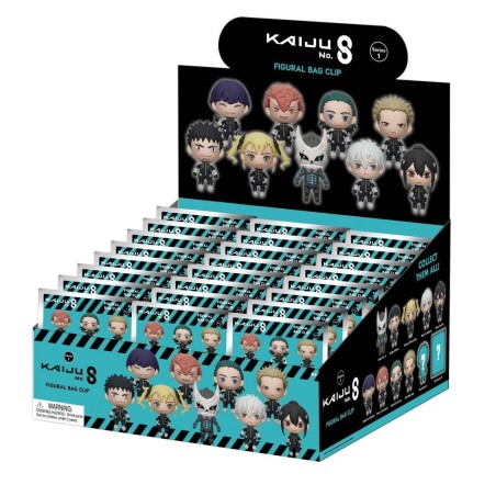 Kaiju No 8 - 3D Foam Bag Clip (Display 24 Pcs) 