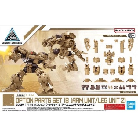 GUNDAM - 30MM 1/144 OPTION PARTS SET 18 - Model Kit 
