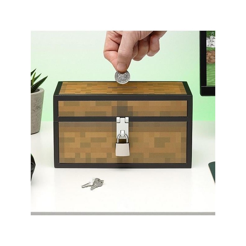 MINECRAFT - Coffre - Tirelire 