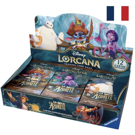 DISPLAY SET 6 LORCANA VF LA MER AZURITE 