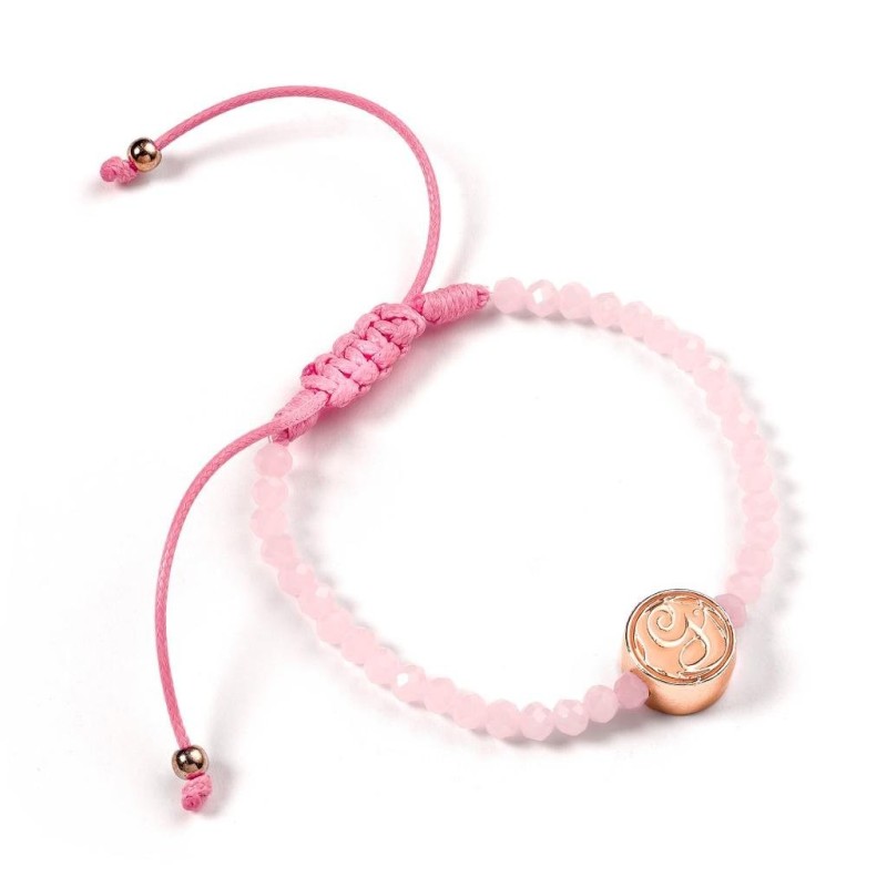 WICKED - Glinda - Bracelet de Perles Rose 