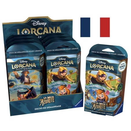 DISNEY - Lorcana - Trading Cards Boite de 8 Starters Chapitre 6 - FR 