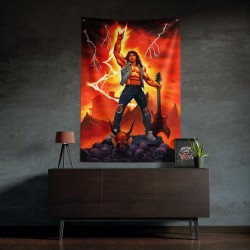 STRANGER THINGS - Eddie - Banner Murale '125 x 85 cm' 2
