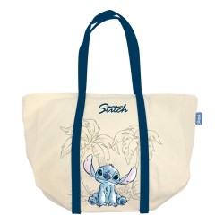 STITCH - Ohana & Blue - Grand Sac en Toile - 35x31x20cm 2
