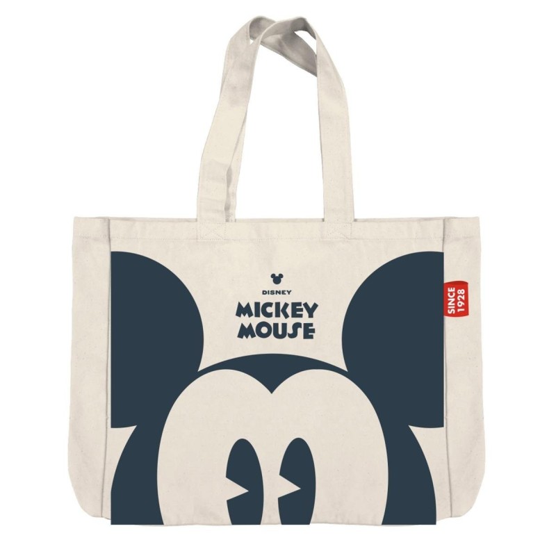 MICKEY MOUSE - Grand Sac en Toile - 46x40,5x10cm 