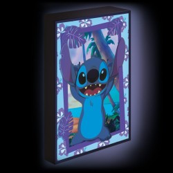 STITCH - Happy - Canvas Lumineux 40X30 Cm 2