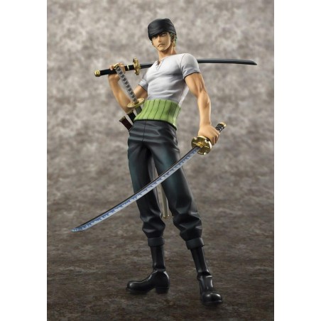 ONE PIECE - Zoro -Statuette Excellent Mode NEO DX Limited Version 23cm 