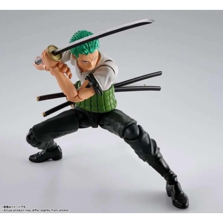 ONE PIECE - Roronoa Zoro "Romance Dawn" - Figurine S.H. Figuarts 15cm 