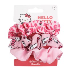 HELLO KITTY - Accessoires Cheveux "Chouchou" 3x 2