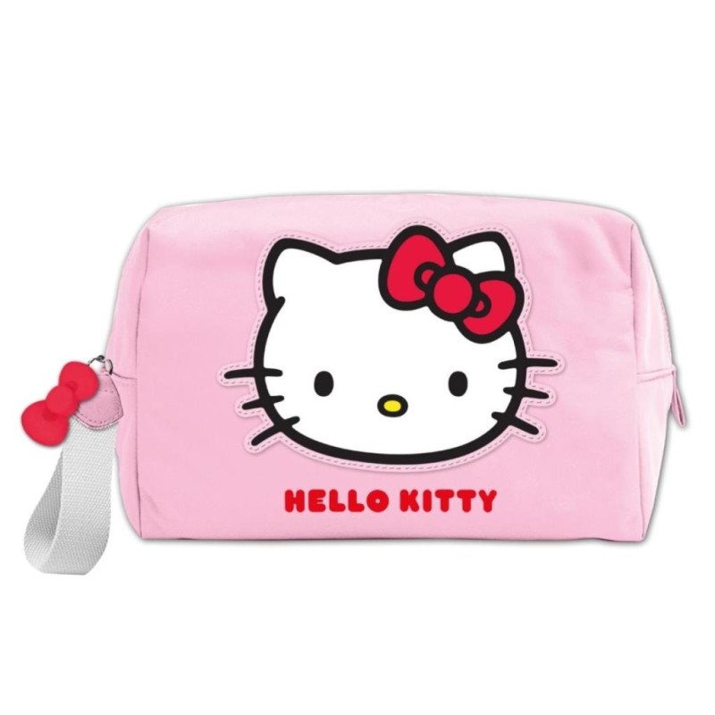 HELLO KITTY - Pink - Trousse de Voyage 'Brick' 