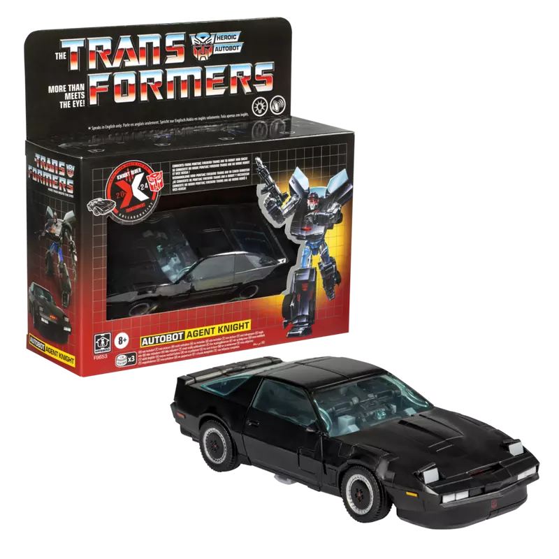 TRANSFORMERS X KNIGHT RIDER - Agent Knight - Fig. Collaborative 16.5cm 