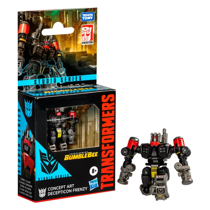 TRANSFORMERS BUMBLEBEE - Frenzy - Figure Studio Series Core 9cm 