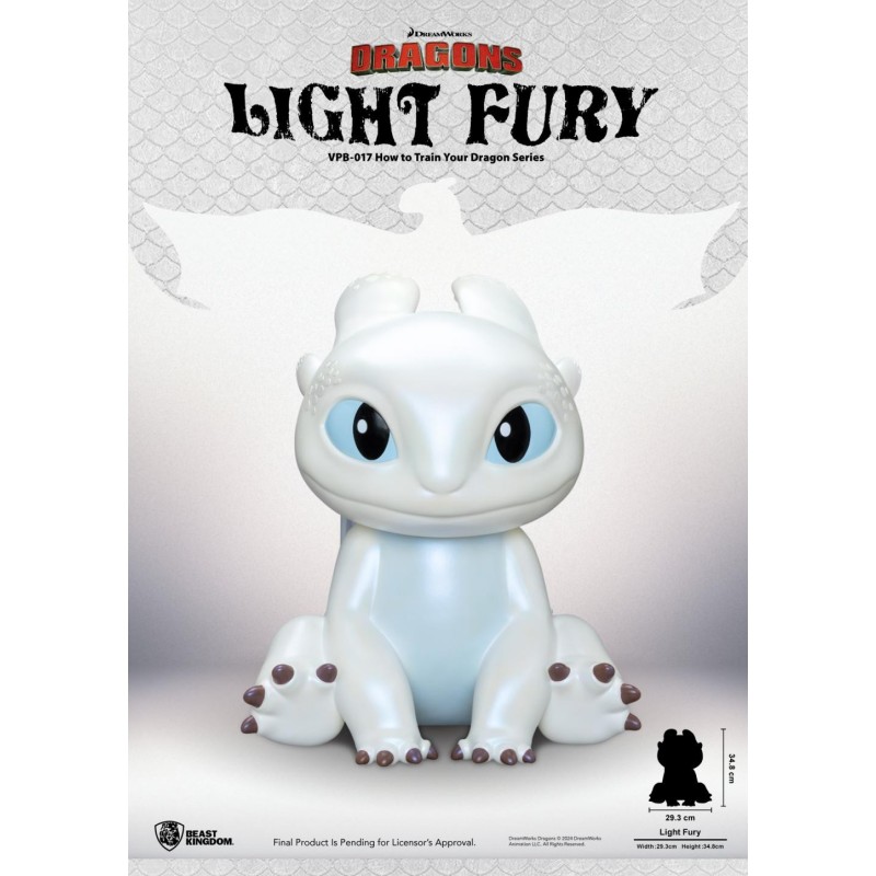 DRAGONS - Furie Eclair - Tirelire 35cm 