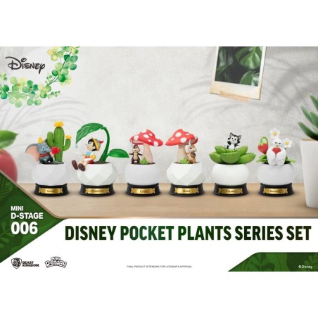DISNEY - Pocket Plant Series - Pack 6 Mini D-Stage 10cm 