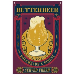 HARRY POTTER - Bière au Beurre - Banner Murale '125 x 85 cm' 2