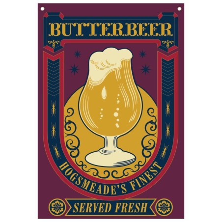 HARRY POTTER - Bière au Beurre - Banner Murale '125 x 85 cm' 