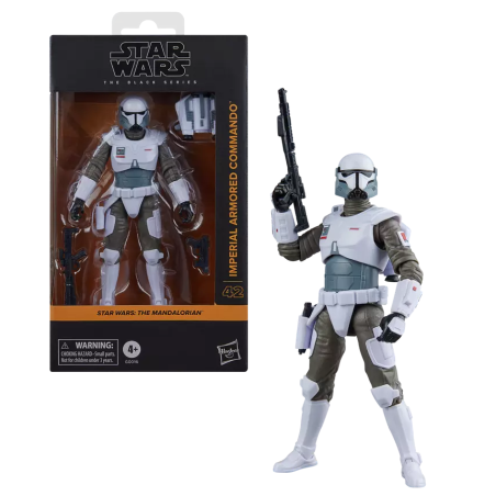 MANDALORIAN - Imperial Armored Commando - Figurine Black Series 15cm 