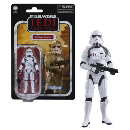 SW JEDI SURVIVOR - Jetpack Trooper - Figurine Vintage Collection 10cm 