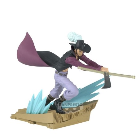 ONE PIECE - Dracule Mihawk - Figurine Senkozekkei 2/2 12cm 