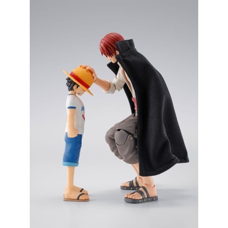 ONE PIECE - Shanks & Luffy (Enfant) - Pack 2 Figurine S.H. Figuarts 