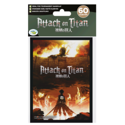 L'ATTAQUE DES TITANS - Wall - Protège-cartes Taille Normale (66x91mm) 