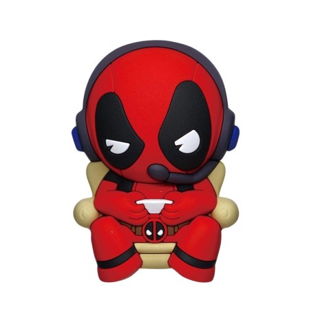 MARVEL - Deadpool gamming - Aimant à collectionner en mousse 3D 