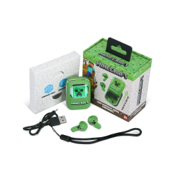 MINECRAFT - Slide Case Light Up - Earpods Audio TWS 2