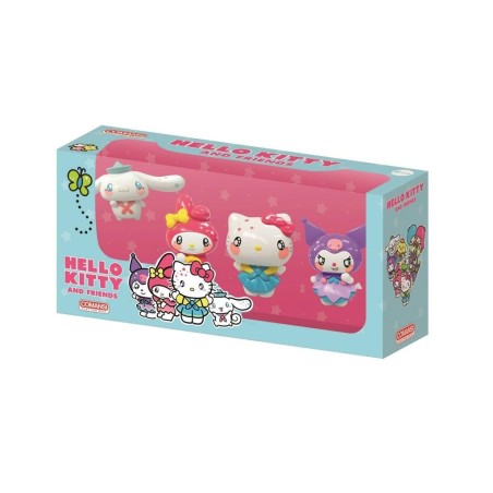 HELLO KITTY & Friends - Set de 4 Figurines 