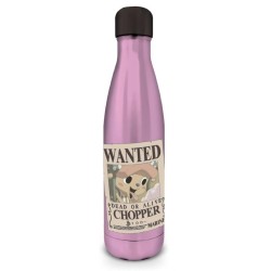 ONE PIECE - Chopper Wanted - Bouteille en métal - 540 ml 2
