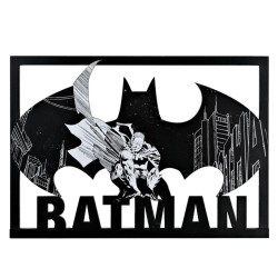 BATMAN - Logo - Plaque Décorative Rectangulaire 2